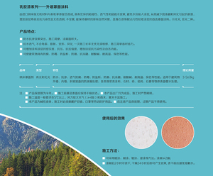 外墙罩面涂料